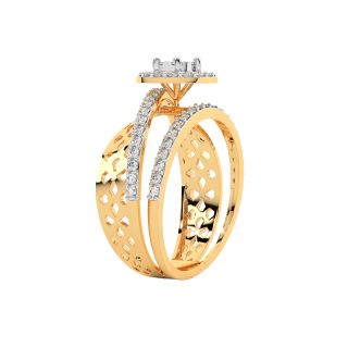 Megan Round Diamond Engagement Ring